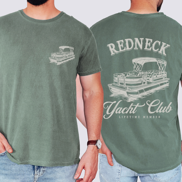 Redneck Yacht Club Boating, Country, Lake Life T-Shirt