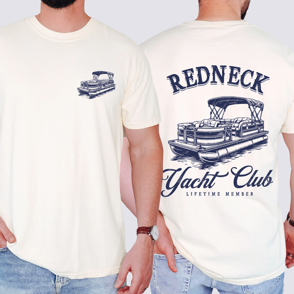 Redneck Yacht Club Boating, Country, Lake Life T-Shirt