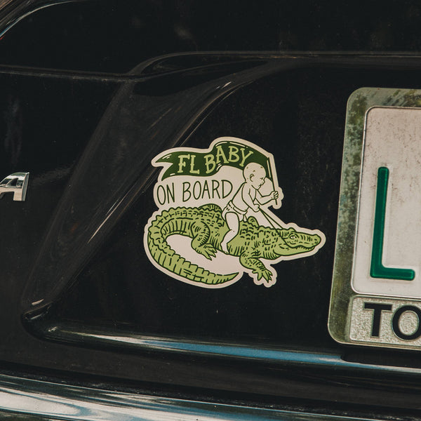 FL Baby On Board Magnet