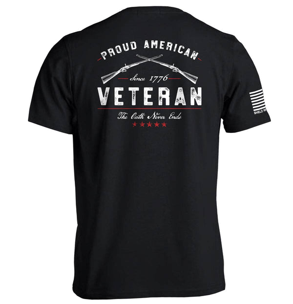 Proud American Veteran The Oath Never Ends