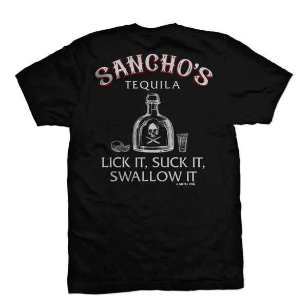 5781-BLACK CREAM | Sancho's Tequila | Men's T-Shirt