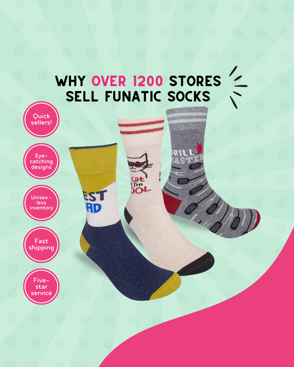 Best Dad Socks | Men's | Funny Gift | Funatic