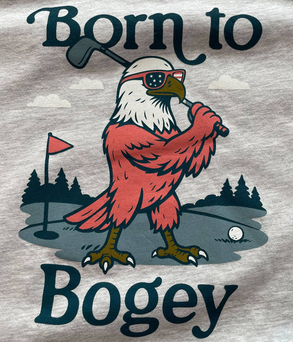 Born To Bogey T-Shirt - Men's Patriotic Golf Tee
