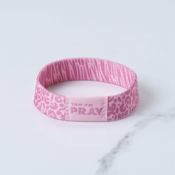 Tap To Pray™ Wristbands - Safari Rose
