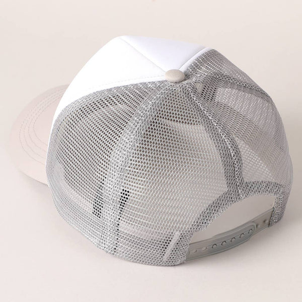 Pickleball Squad 2 Tone Trucker Hat with Lining