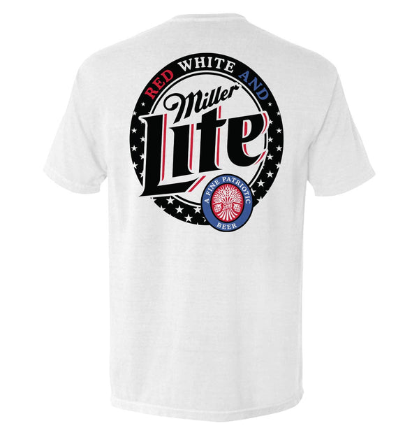 Red White And Miller Lite