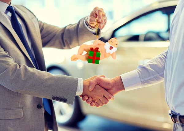 Seductive Santa Funny Naughty Christmas Ornament Decoration