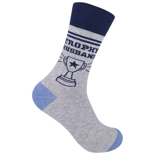 Trophy Husband Socks | Funny | Men's | Groom Gift | Funatic