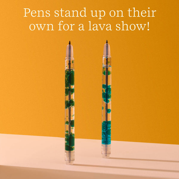 Scented Lava Pen Set - 2-pack (Blue/Green)