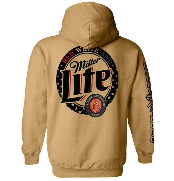 Red White And Miller Lite