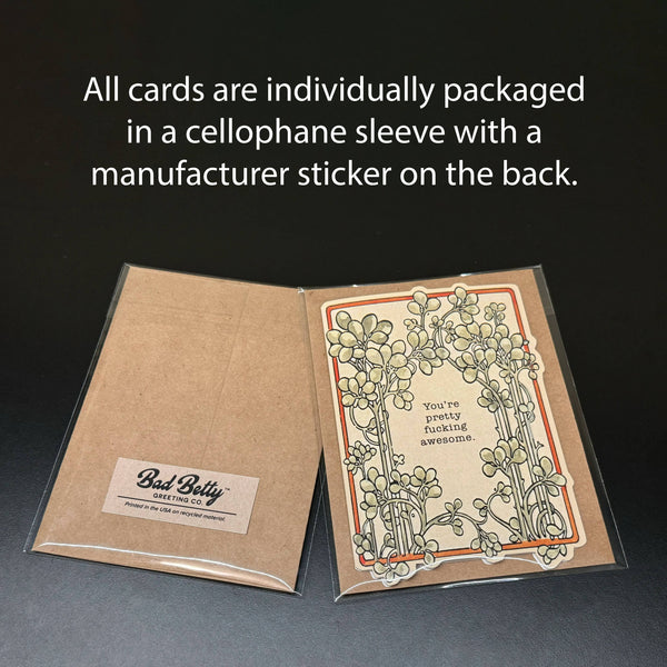 What The Fuck - Funny Sympathy Card