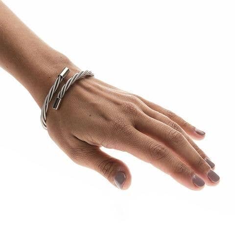 Silver Bass String Bracelet