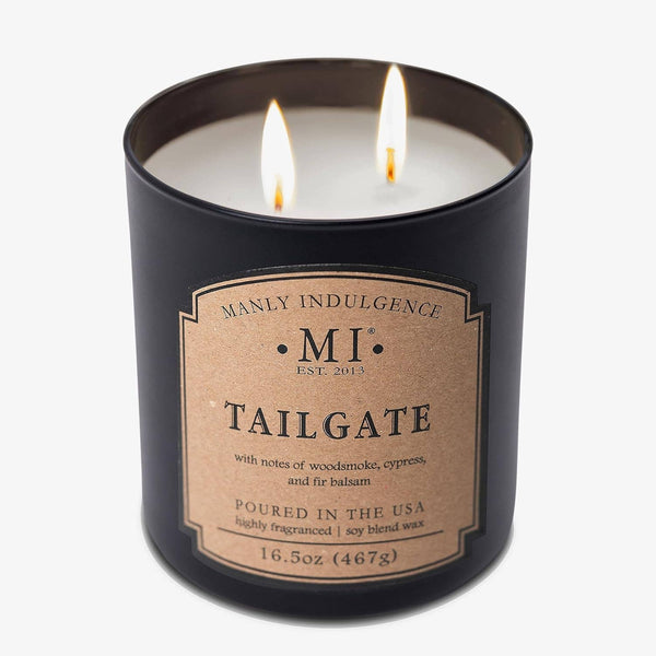 Tailgate 2-Wick Scented Candle, Soy Blend Wax, 16.5oz