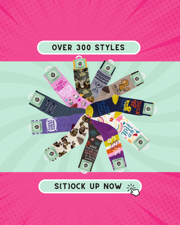 Trophy Husband Socks | Funny | Men's | Groom Gift | Funatic