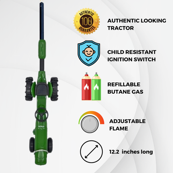 Green Tractor BBQ Lighter