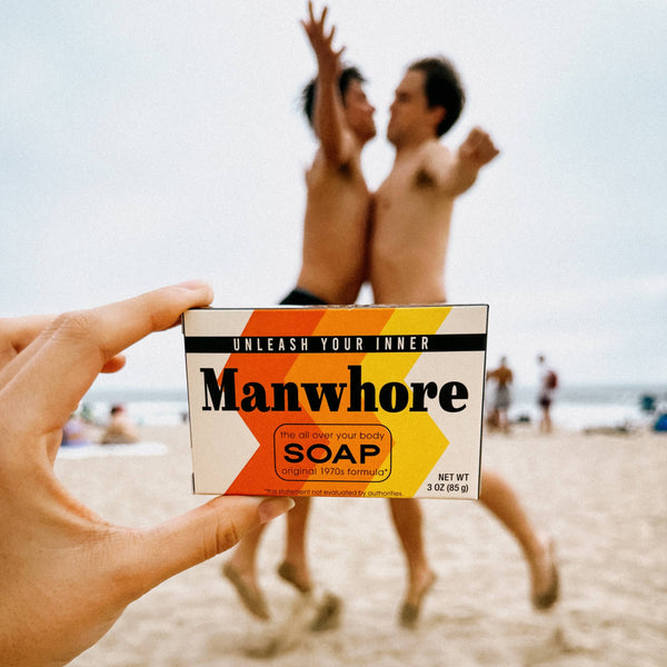 Manwhore Triple Milled Boxed Bar Soap | Funny Soap