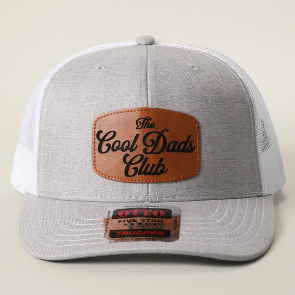 THE COOL DADS CLUB Patch Mid-Profile Mesh Back Trucker Hat