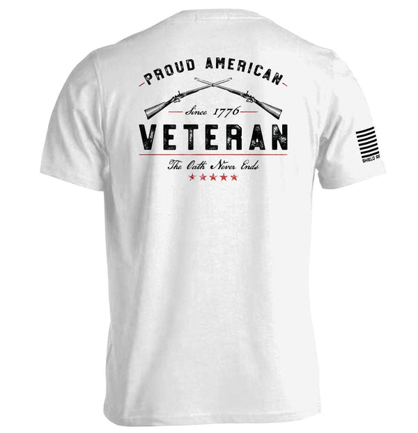 Proud American Veteran The Oath Never Ends