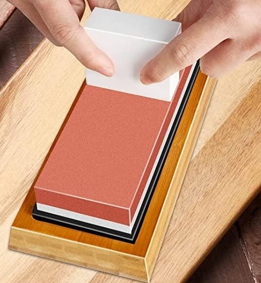 GBS Premium Whetstone Knife Sharpening Stone 2 Sid