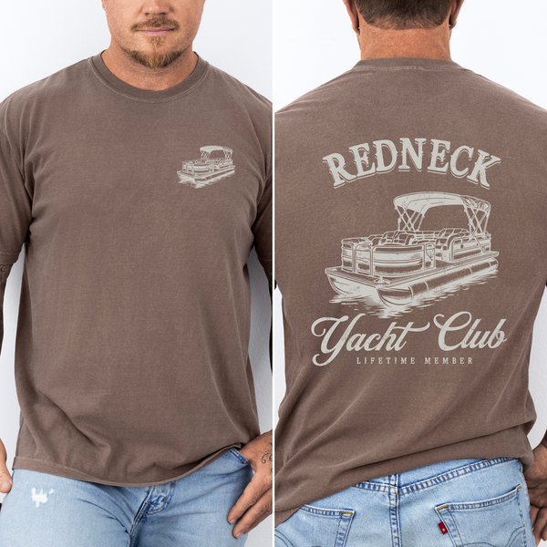 Redneck Yacht Club Boating, Country, Lake Life T-Shirt