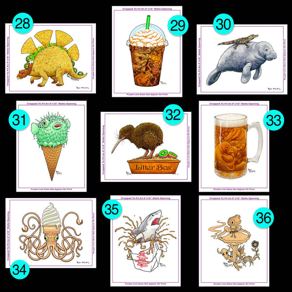 Signed Art Prints (You Select)