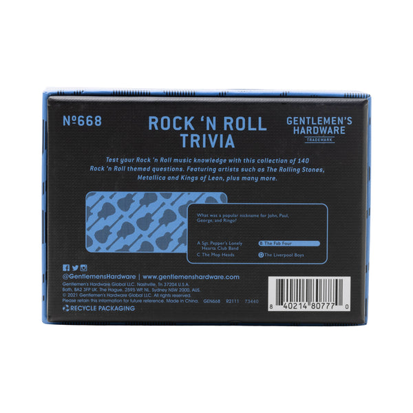 Rock 'n Roll Trivia