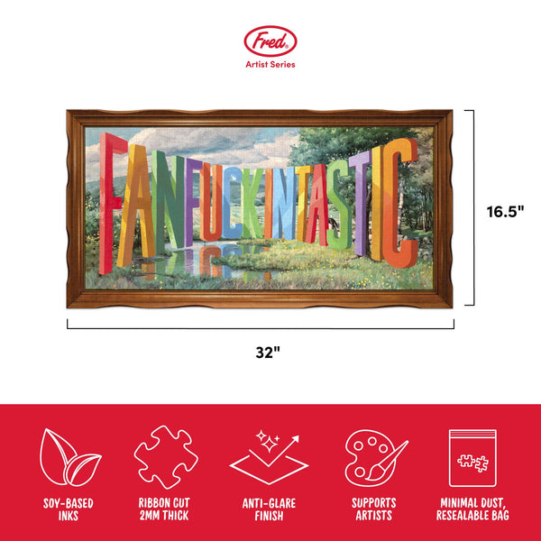 Puzzle 1000 Pc - Wayne White - Fanfuckintastic