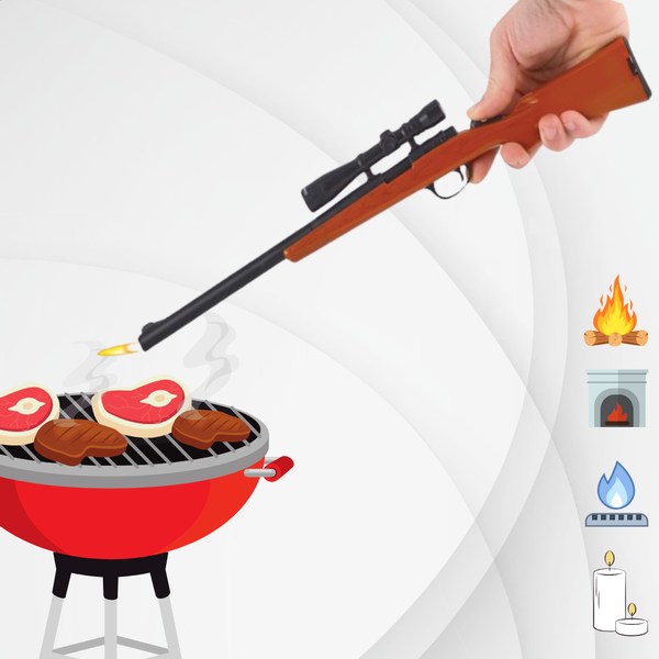 Bolt Action Rifle BBQ Lighter