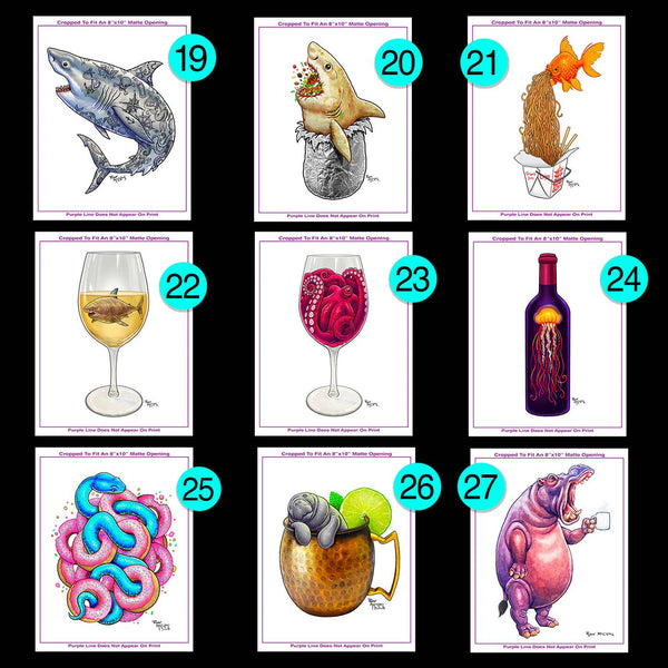 Signed Art Prints (You Select)