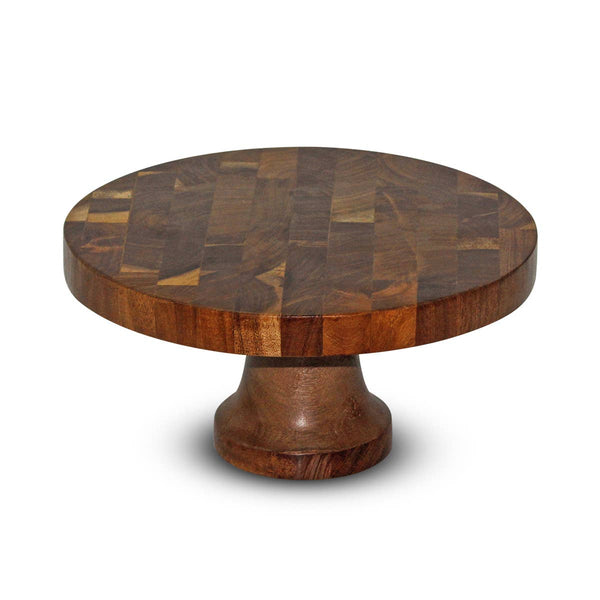 Rustic Cake Stand with Vase