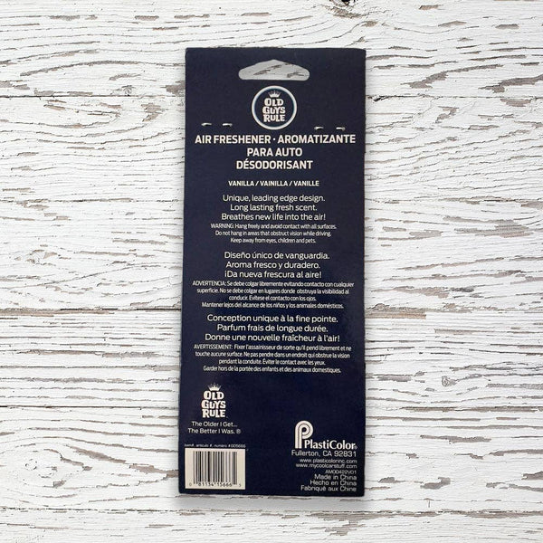 Old guys rule Respect The Rust Air Fresheners (2-Pack)