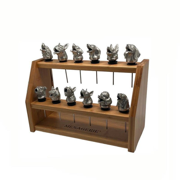 Menagerie Bamboo 2-Tier Display