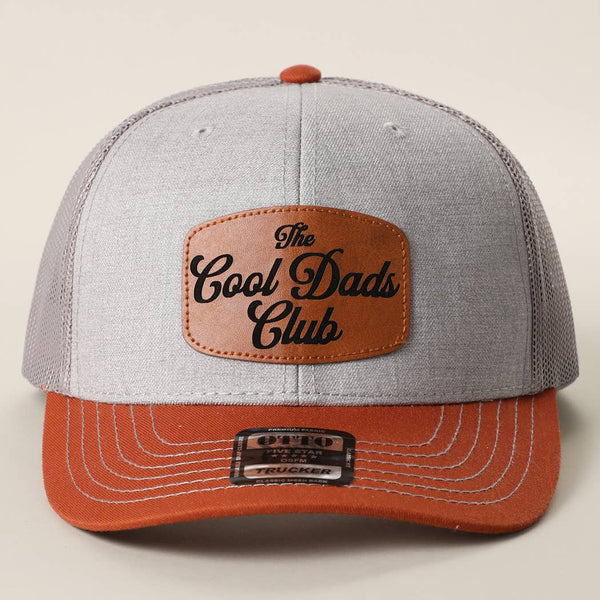 THE COOL DADS CLUB Patch Mid-Profile Mesh Back Trucker Hat