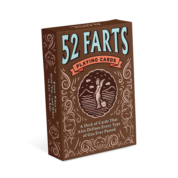 52 Farts Playing Cards filled 12-pack POP