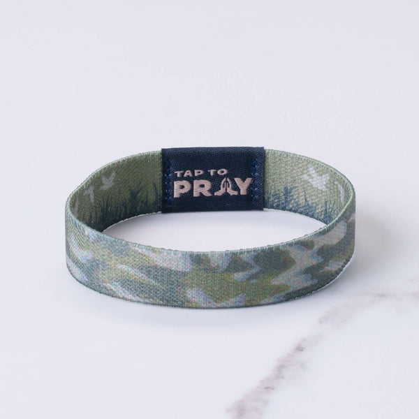 Tap To Pray™ Wristbands - Waterfowl Camo