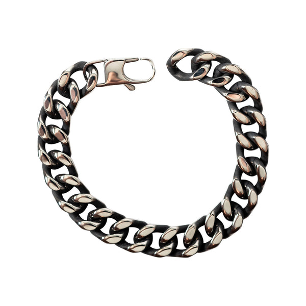 Stainless Link Cuff | Men's Stainless Steel Cuff Bracelet