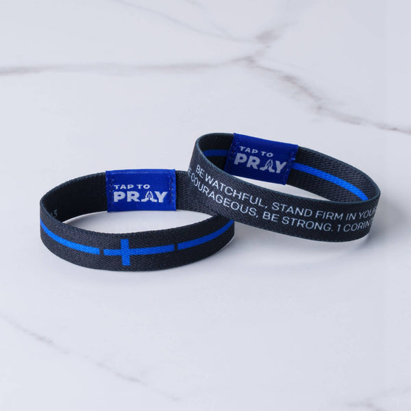 Tap To Pray™ Wristbands - First Responders Law Enforcement