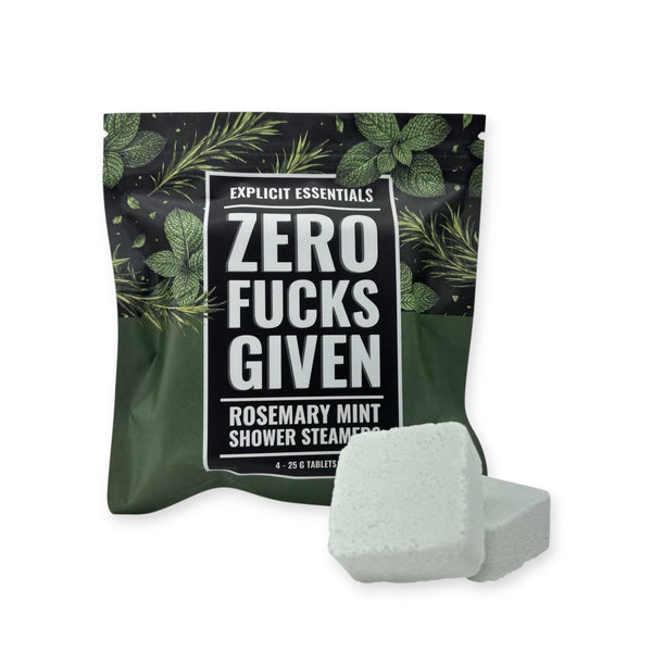 Zero Fucks Given Shower Steamer