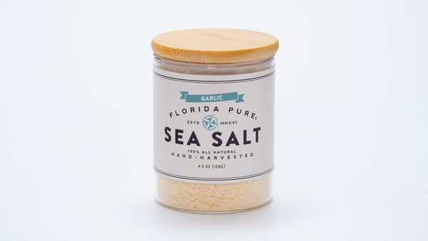 All-Natural High-Quality Gourmet Garlic Infused Sea Salt