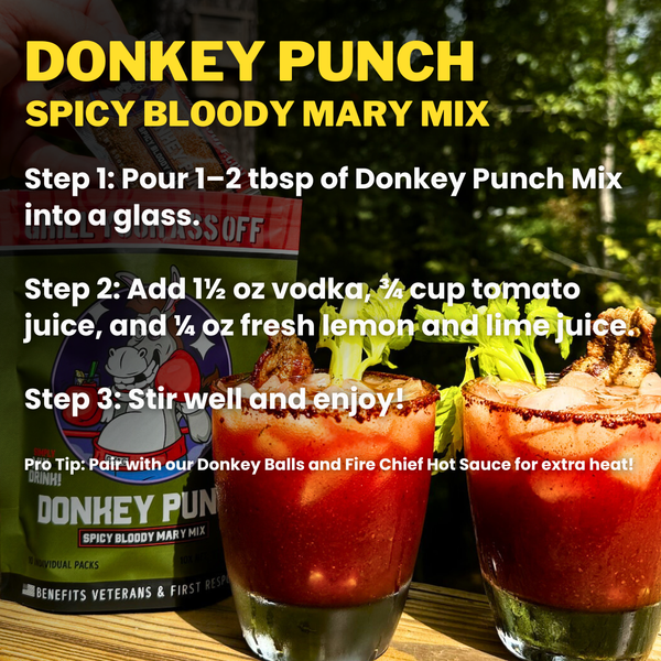 Donkey Punch Spicy Bloody Mary Mix