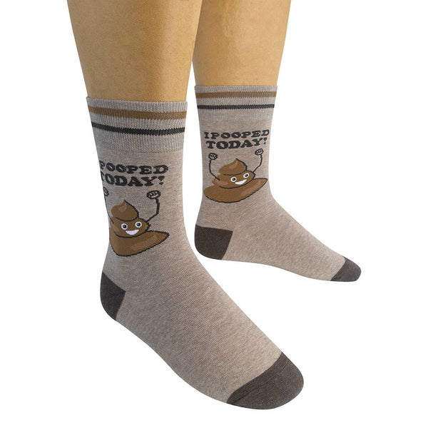 I Pooped Today Socks | Funny Unisex | Funatic