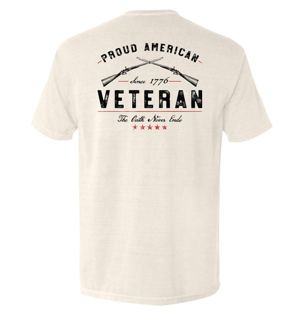 Proud American Veteran The Oath Never Ends