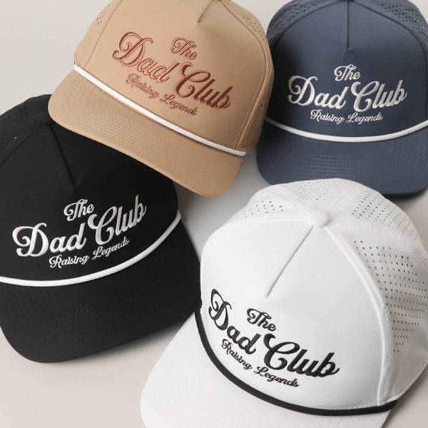 THE DAD CLUB Embroidered Premium Materials Trucker Hat