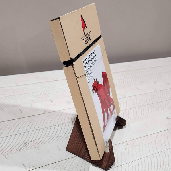 Red PaperCraft Dragon Origami Model