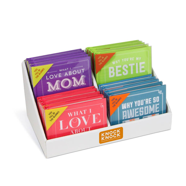 Fill in the Love® Books Display EMPTY (Only Available With Fill)