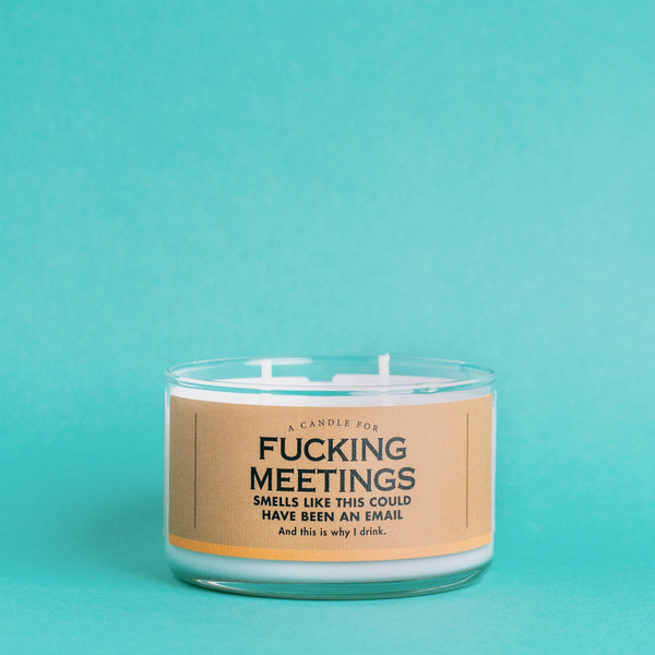 A Candle for Fucking Meetings | Funny Candle