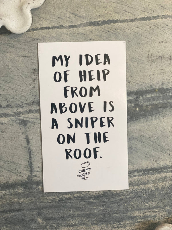 Sniper on the Roof Magnet