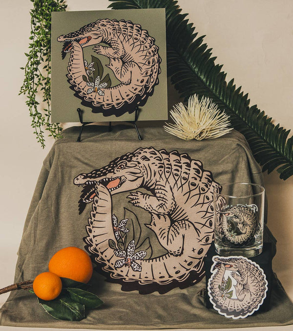 Ouroboros Croc Sticker