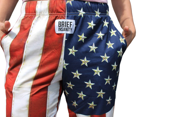 Brief Insanity American Flag Lounge Pants