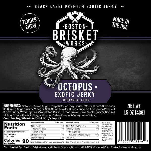 Exotic Jerky "Octopus Jerky"